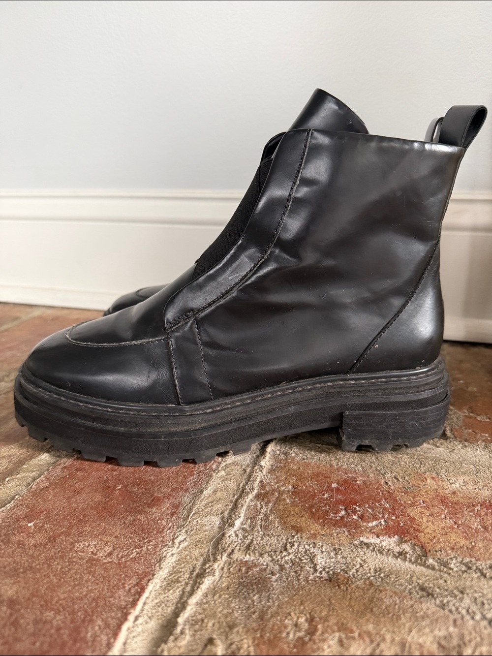 ⭐️Schulz Johan Leather Moto Combat Boots⭐️